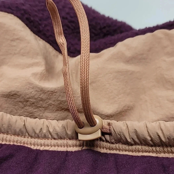 Fabletics Mallory Fleece Pullover Color block Jacket Size 3X - Picture 10 of 11